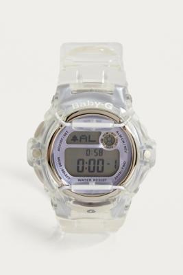 Casio clear baby hot sale g watch