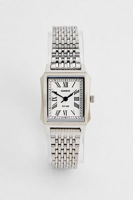 Casio Silberne LTP-B190D-7BVER Uhr