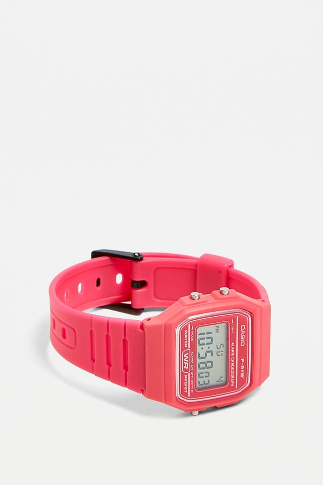 Casio - Montre à affichage numérique rose #1