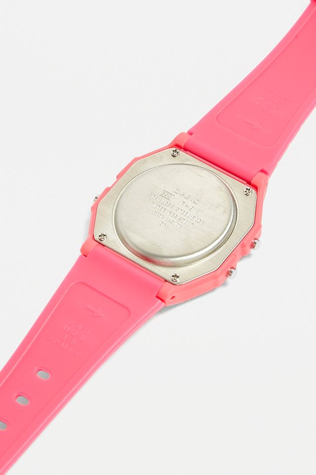 Casio - Montre à affichage numérique rose #2