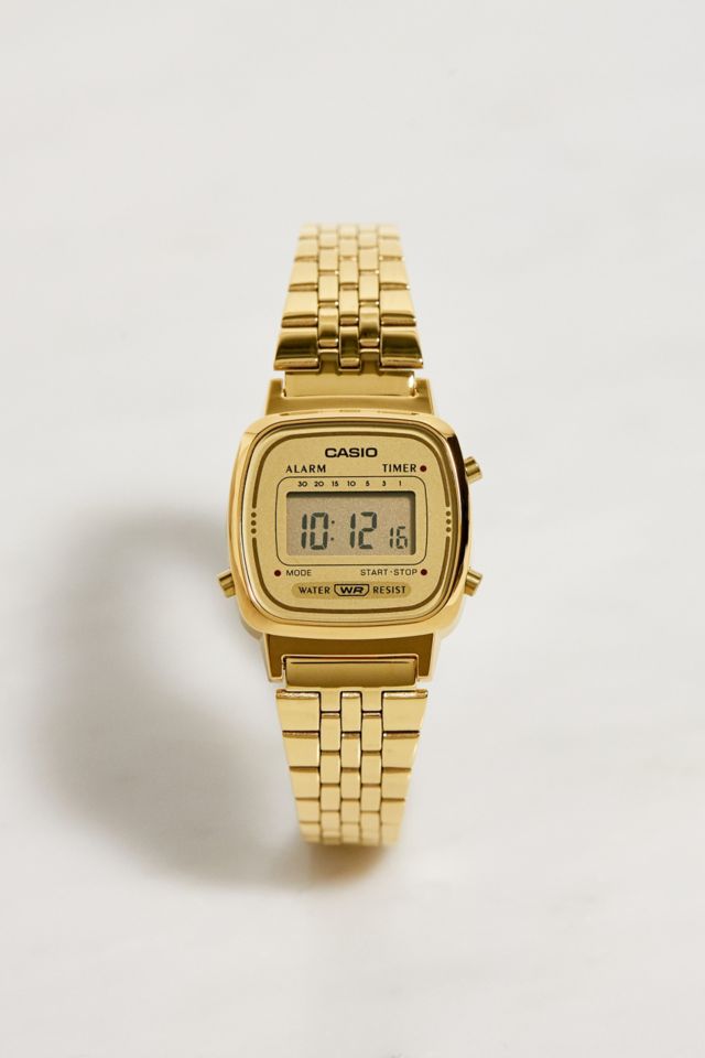 Casio LA670WETG 9AEF Gold Watch