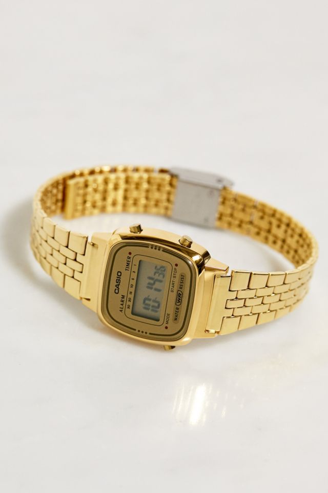 Casio Unisex Watch - Vintage - Gold - 25 mm - LA670WETG9AEF