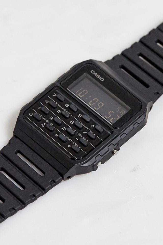 Casio Retro Ca 53wf 3bef Calculator Watch Urban Outfitters Uk