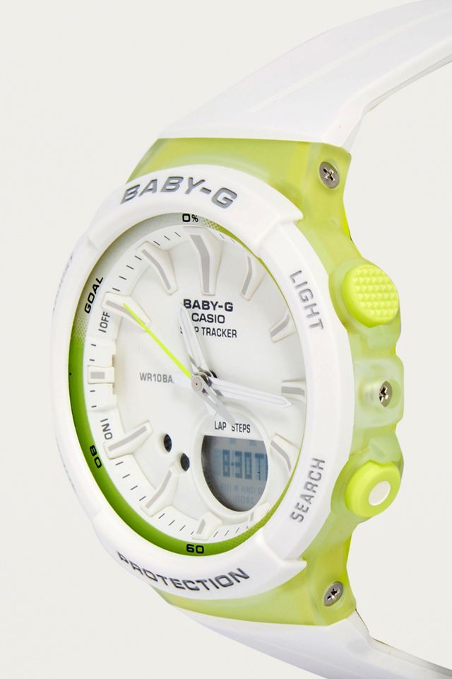 Casio Baby-G White + Lime Watch #1