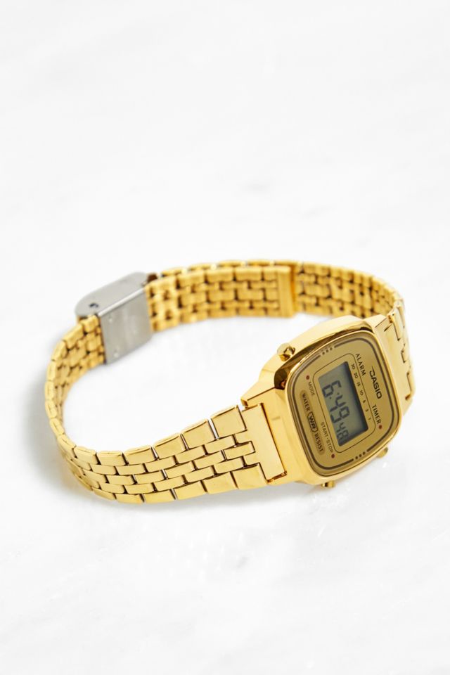 Casio Unisex Watch - Vintage - Gold - 25 mm - LA670WETG9AEF