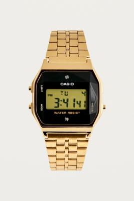 Casio retro diamond watch best sale