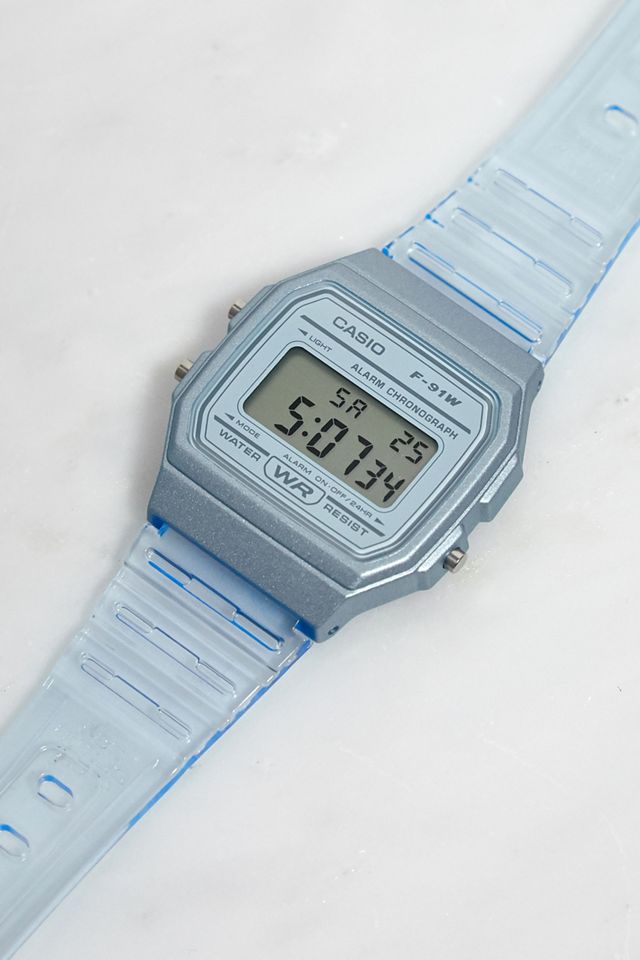Casio F-91WS Orologio Trasparente #1