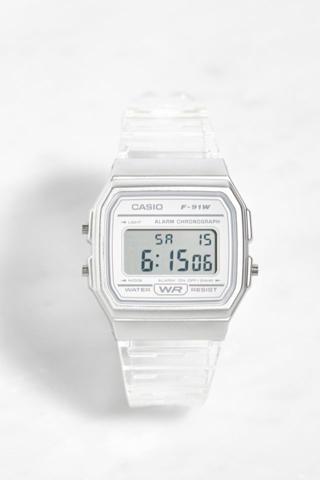 Casio discount f91 transparent