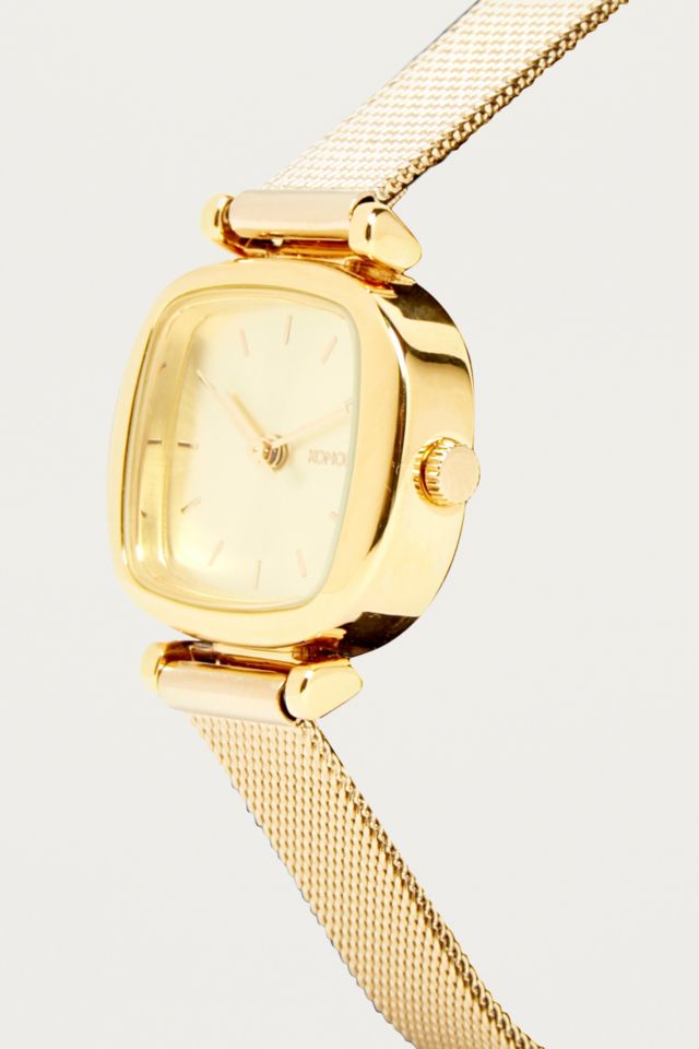 KOMONO Moneypenny Royale Gold Watch Urban Outfitters UK