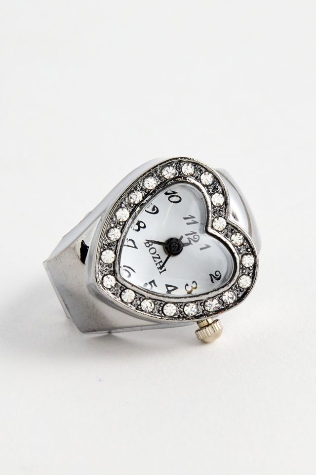 Anello Orologio con Cuore UO #2