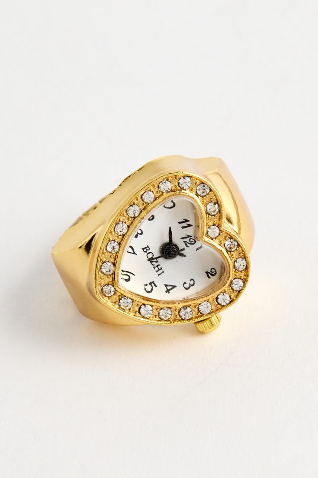 Bague montre cœur UO #2