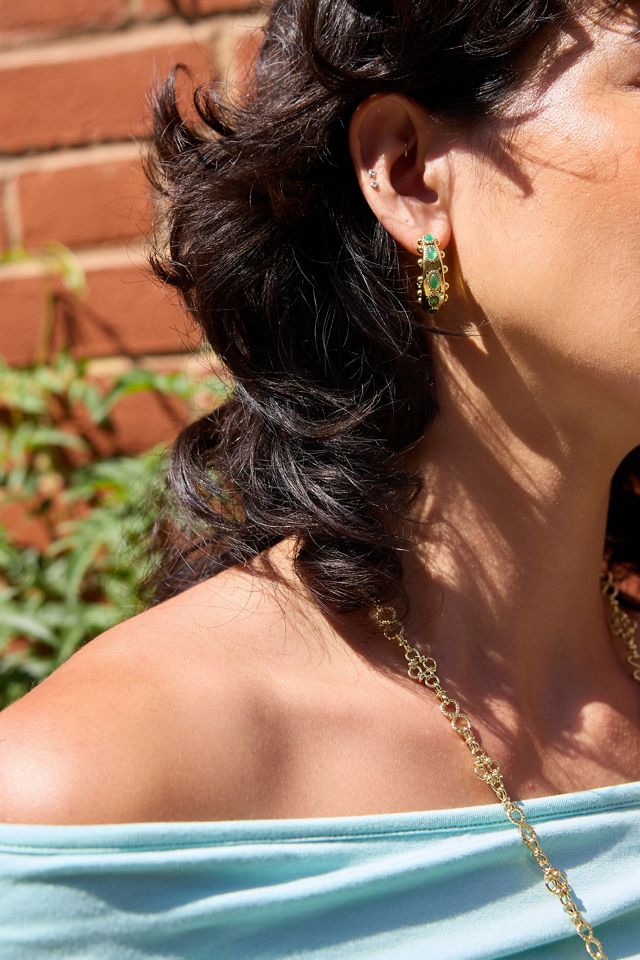 Bella Christie Jewellery Cordelia Grüne Ohrringe #1