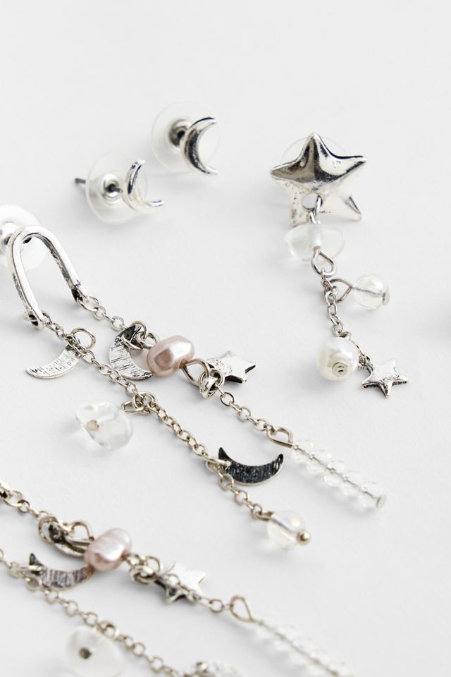 Silence + Noise Aretes Celestiales Paquete de 3 #2