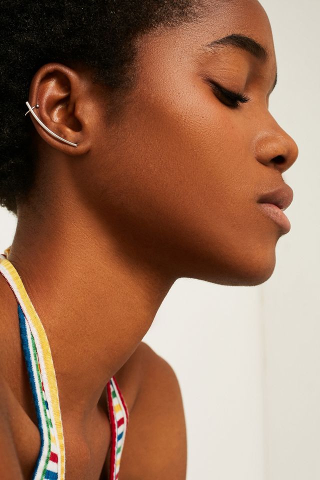 Modern Bar Ear Cuff Urban Outfitters UK