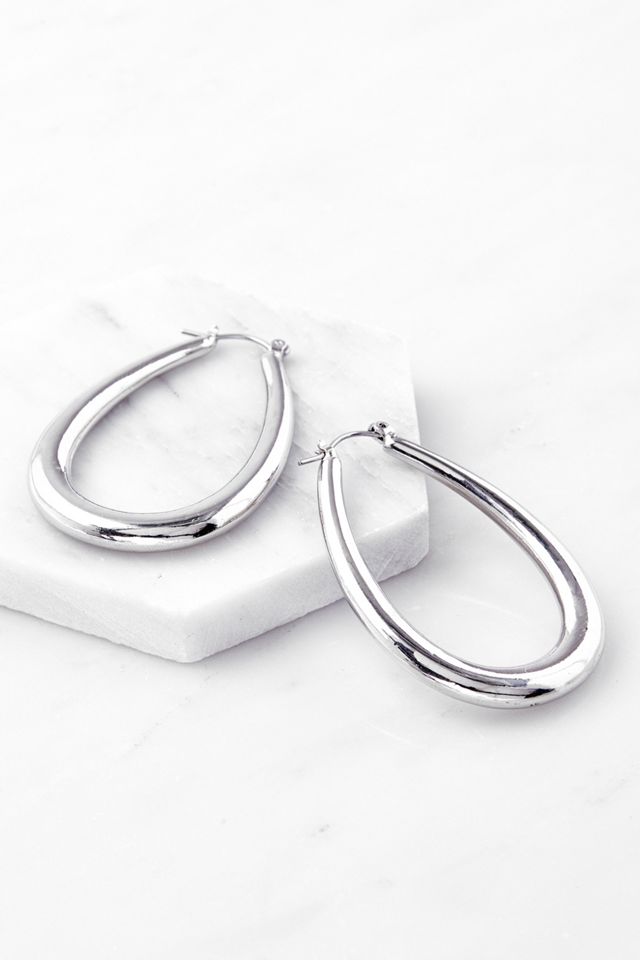 Orecchini Oblong Hoop #1