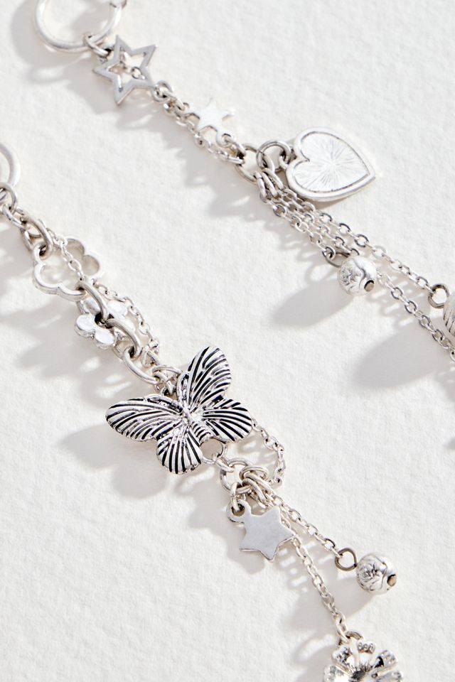 Silence + Noise Schmetterling Kette Baumeln Ohrringe #2