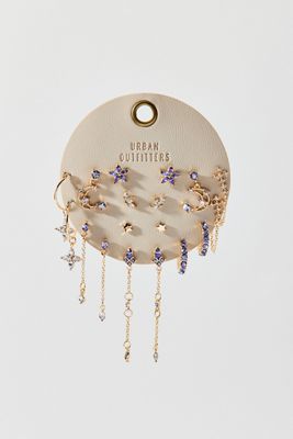 Silence + Noise Celestial Stacking Earrings 10-Pack