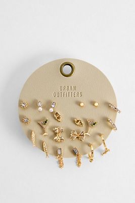 Paquete de 10 Aretes Apilables Martini Silence + Noise