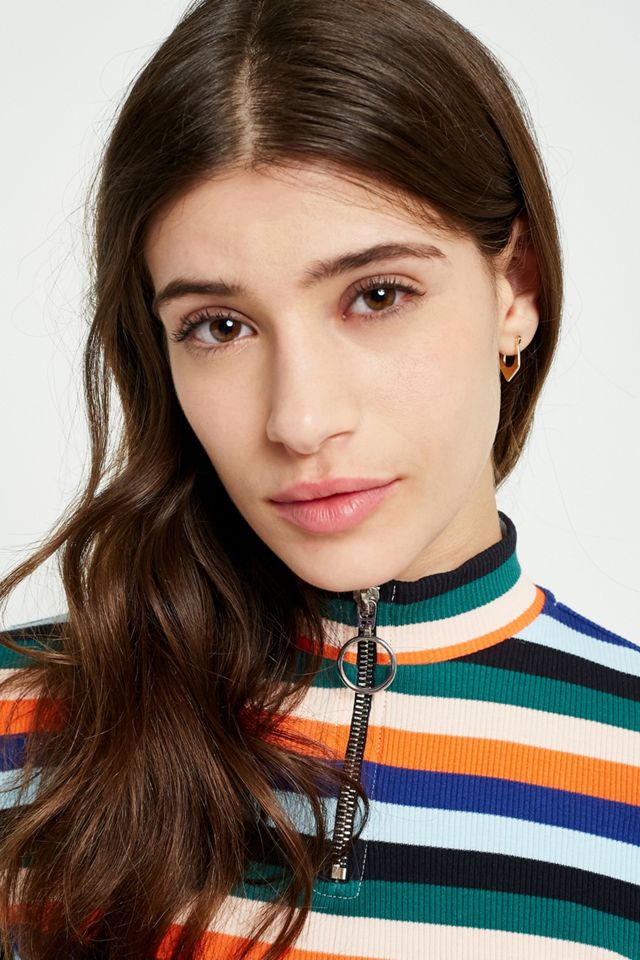 Geometric Stud and Hoop Earring 5-Pack   #1