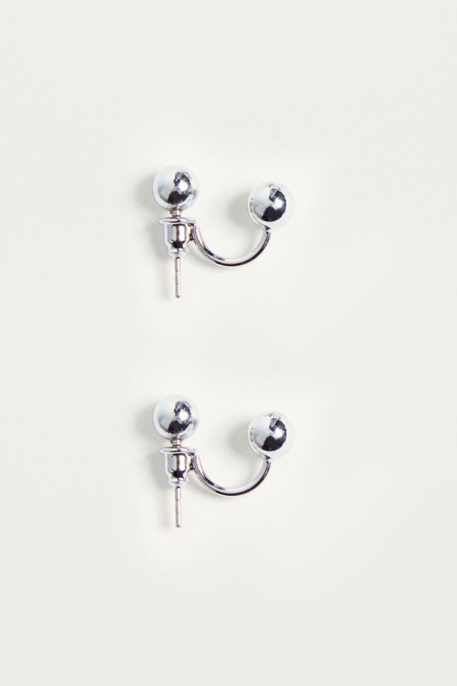 Clous d'oreilles illusion avec boules #2