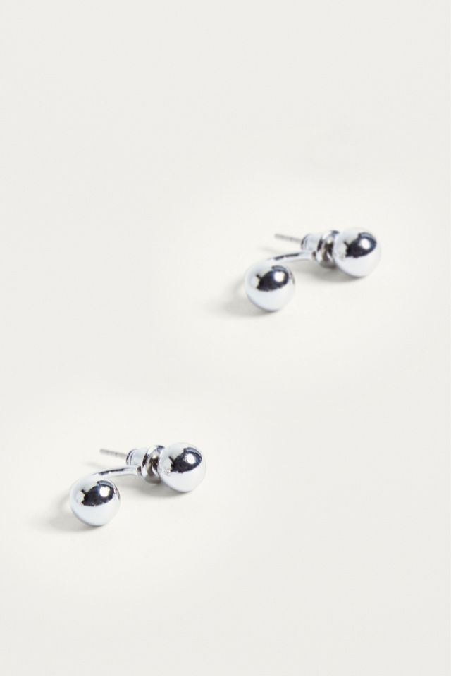 Clous d'oreilles illusion avec boules #3