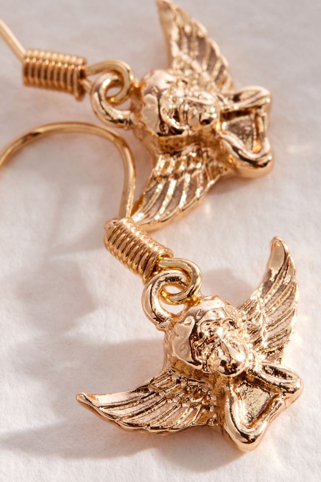 Silence + Noise Cherub Earrings #1