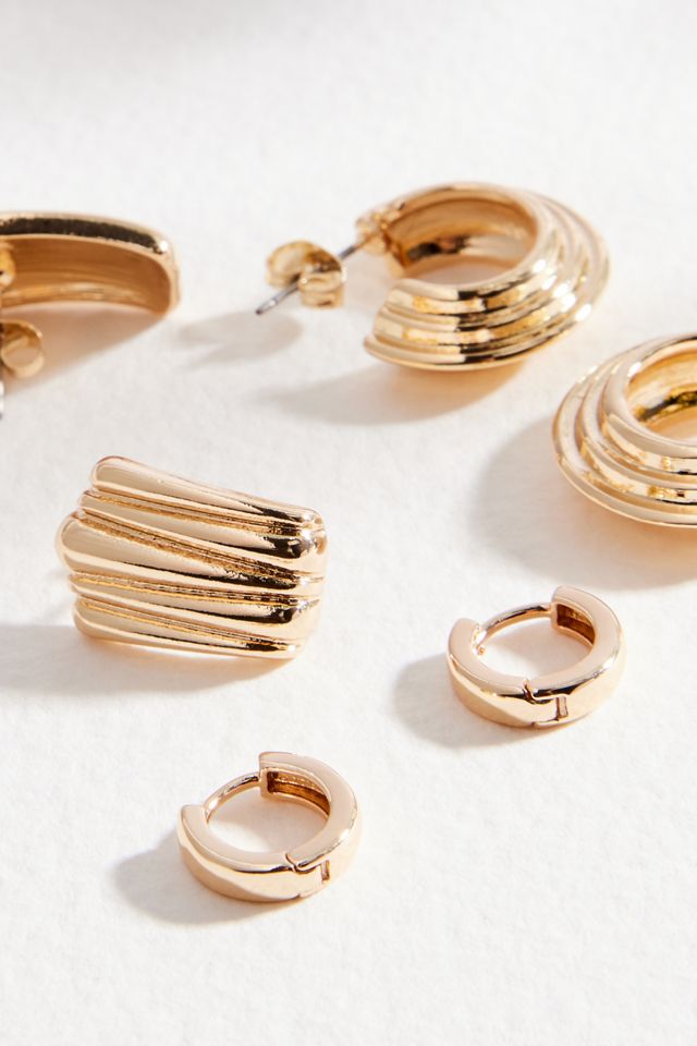 Silence + Noise Vintage Hoop Earrings 3-Pack #1