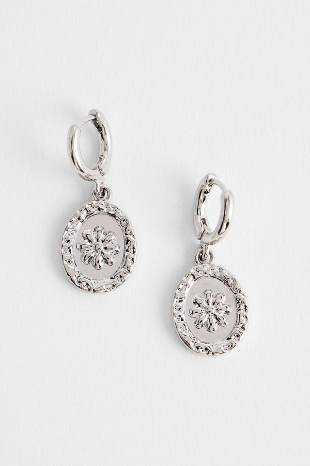 Silence + Noise Daisy Concho Drop Earrings #1