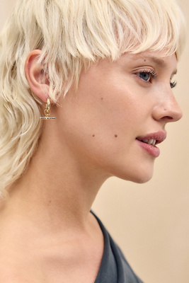 Boucles d'oreilles T-Bar en taille: TAILLE UNIQUE - Silence + Noise - Modalova