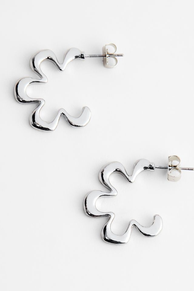 Aretes de Aro Mini Flor Silence + Noise #1
