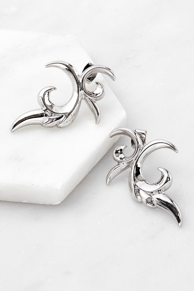 Molten Edge Earrings  #1
