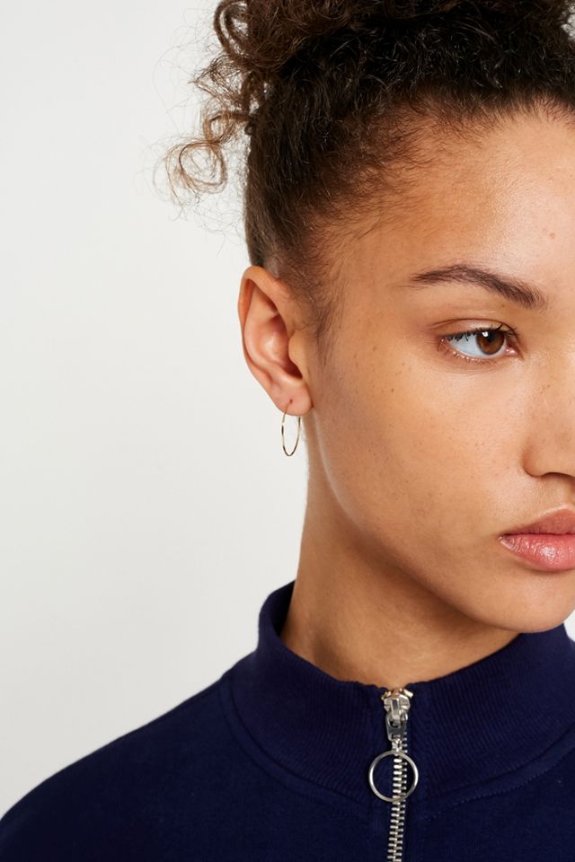 Textured Hoop Earrings 3-Pack #1