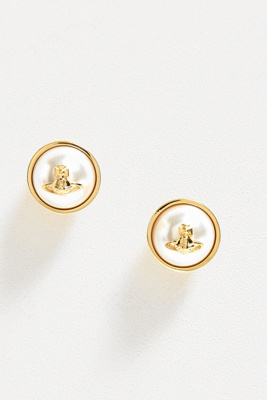 Vivienne Westwood Olga Gold Earrings | Urban Outfitters UK