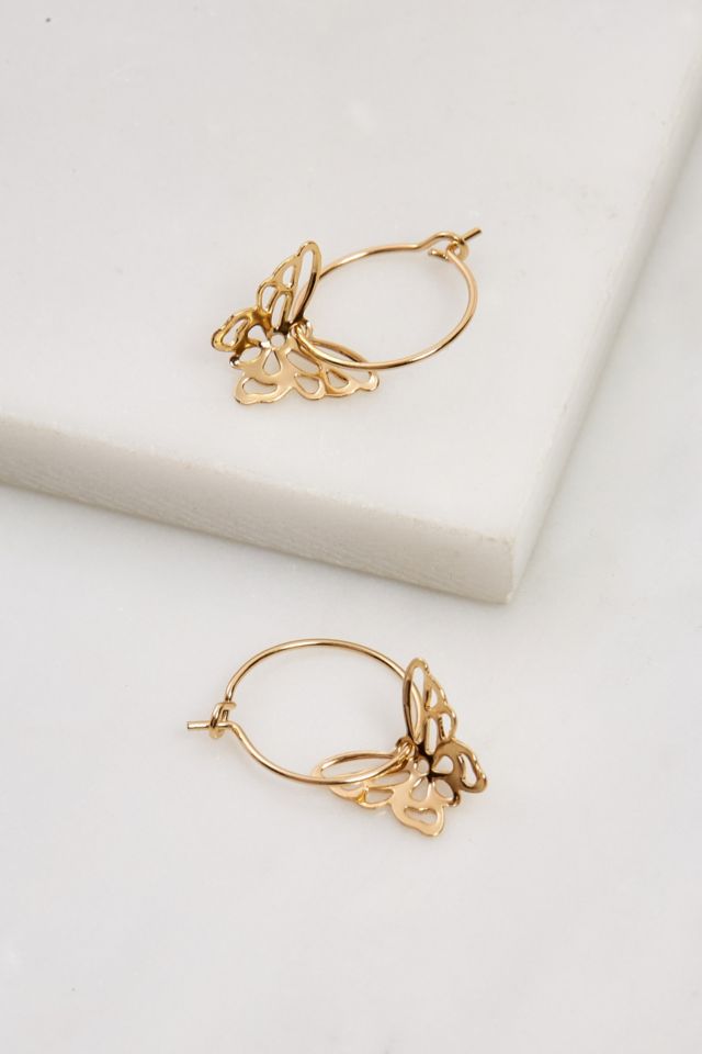 Butterfly earrings urban deals outfitters