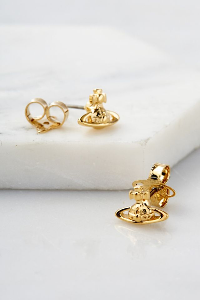 Vivienne westwood deals gold studs