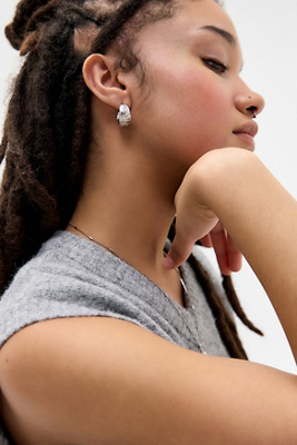 Boucles d'oreilles demi-cercle en taille: TAILLE UNIQUE - Silence + Noise - Modalova