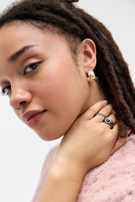 Boucles d'oreilles demi-cercle en taille: TAILLE UNIQUE - Silence + Noise - Modalova