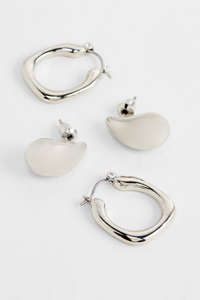 Silence + Noise Teardrop Hoop Earrings 2-Pack #2
