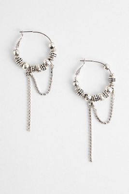 Aretes de Aro XL con Cuentas Silence + Noise