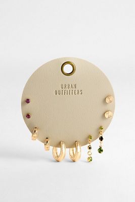 UO Gemstone Earrings 5-Pack