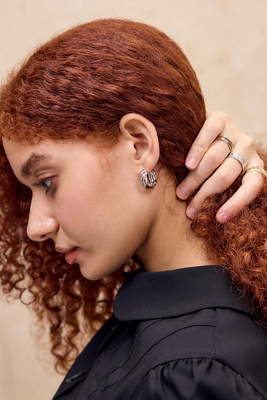 Lot de 5 boucles d'oreilles en taille: TAILLE UNIQUE - Silence + Noise - Modalova