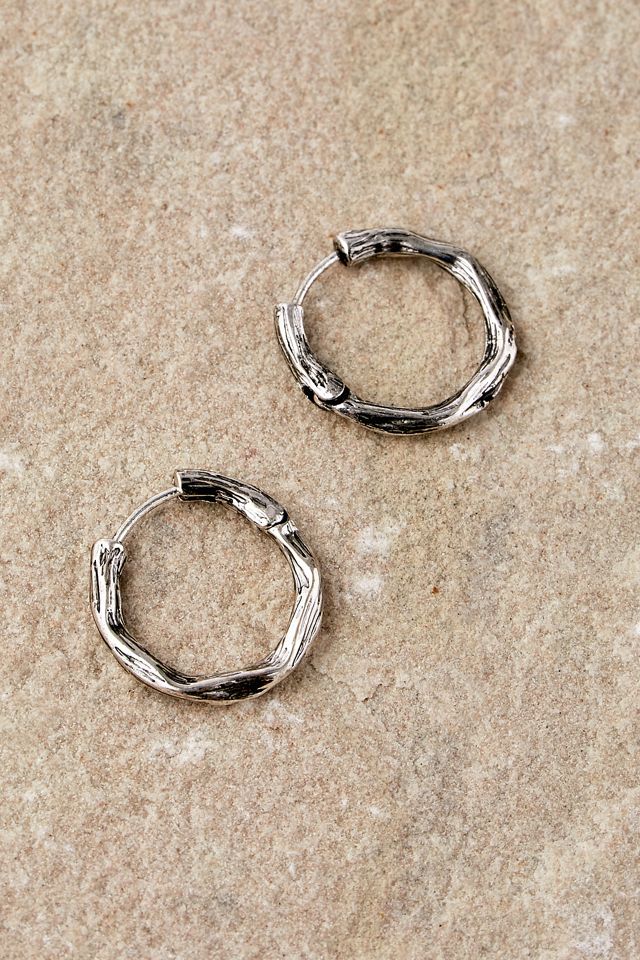Silencio + Ruido Grunge Hoop Pendiente 3-Pack #1