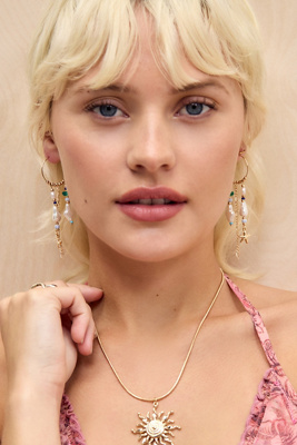 Boucles d'oreilles charm océan taille: TAILLE UNIQUE - Silence + Noise - Modalova