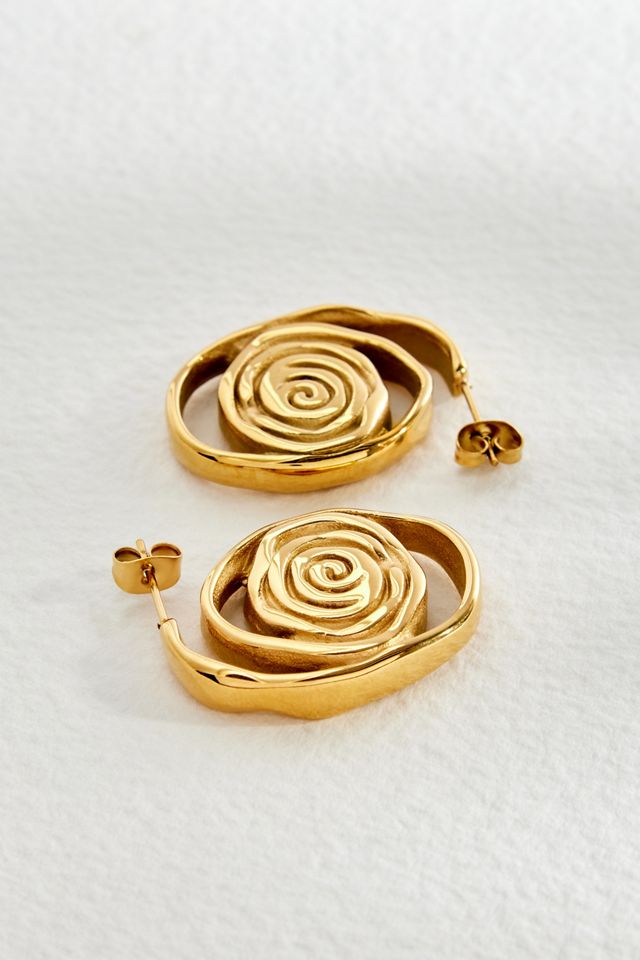 Zambah Spiral Earrings #1
