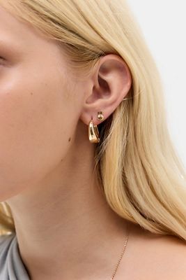 Miffy 18ct Gold Plated Stud Earrings
