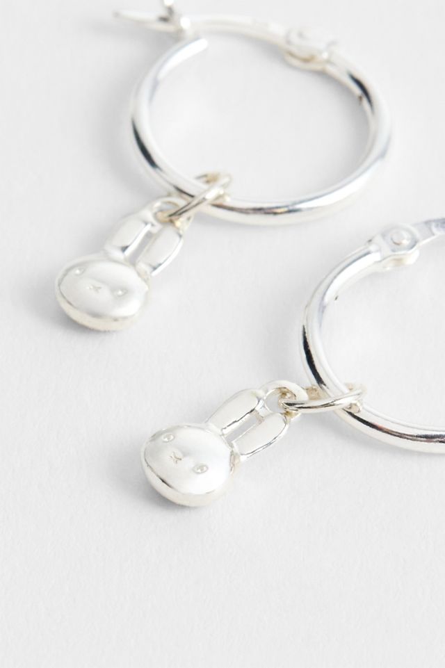 Aretes de Aro Mini Cabeza de Miffy #2