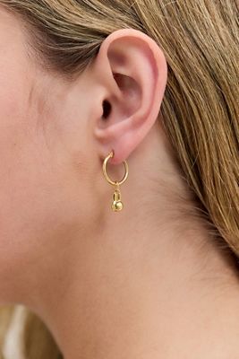 Aretes de Aro Mini Cabeza de Miffy