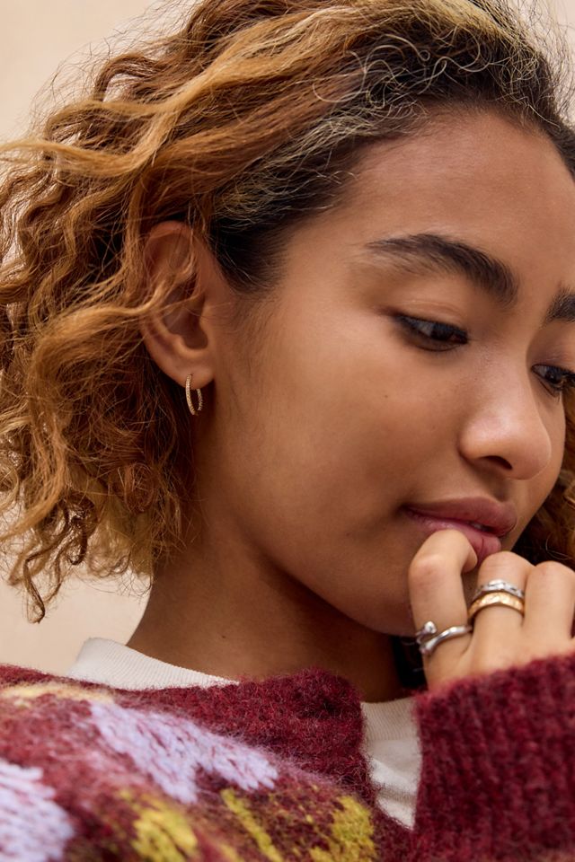 Lucky Eleven Sophia Hoop Earrings #1