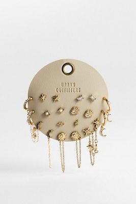 Silence + Noise Lunar Earrings 10-Pack