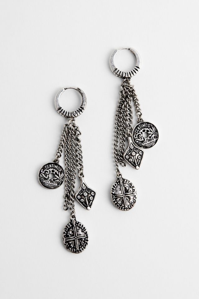 Aretes de Moneda de Plata UO #1